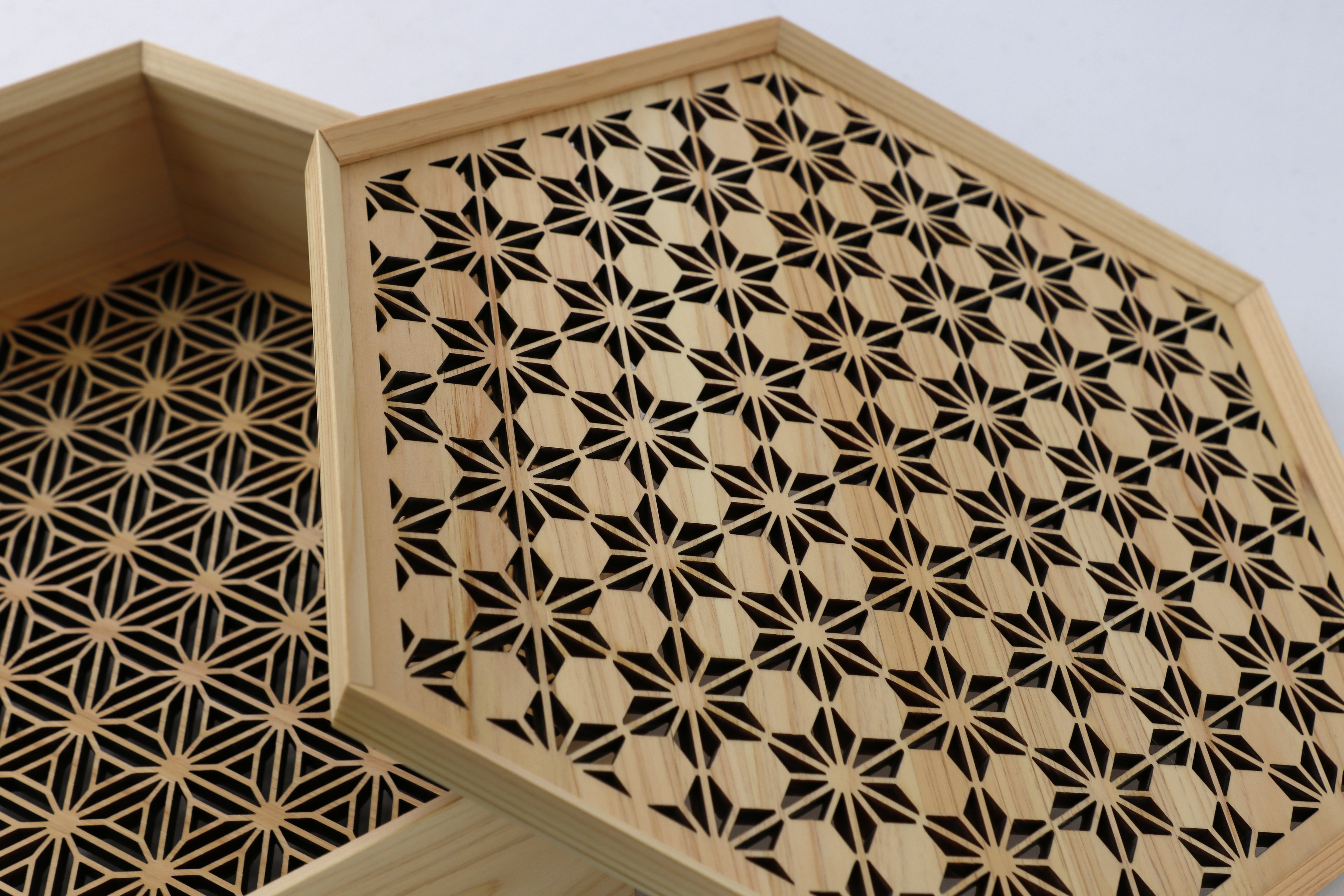 お重箱 一段 八重裏花